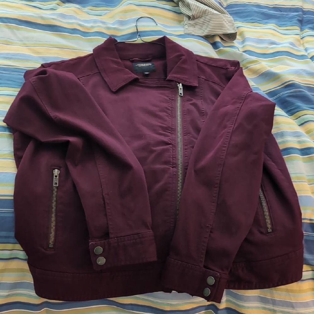 Liverpool Red Bomber Jacket Casual Style